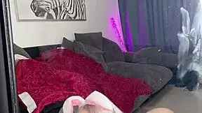 Bunny Girl In Cosplay Fucks Big Cock Roughly And Cums Hard With Natural Tits Bouncing