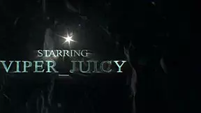 Champagne asks, 'is this hot hole ready for Viper Juicy?'