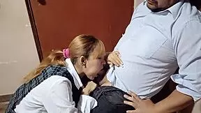 Colegiala Gets Hard Fucked In Carpentry Class