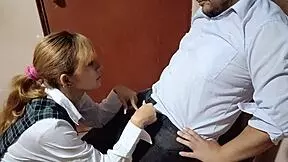 Colegiala Gets Hard Fucked In Carpentry Class