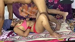 Cute babe with big ass and natural tits at home