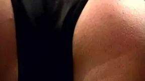 Pretty Blonde Teen Babysitter Sits On Face In Stockings And Lingerie