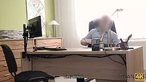 brunette teen fingers herself in casting interview