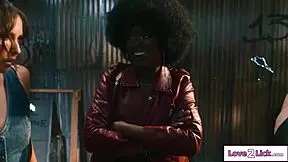 All girl gangs battling it out with sex