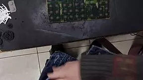 hear me moaning while cumming on machine at work?