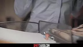 Pervy Professor Assfucks Teen 18+ Student On Office Desk