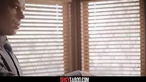 Pervy Professor Assfucks Teen 18+ Student On Office Desk