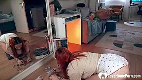 Step Sis Distracted by Puzzles So I Took Her from Behind