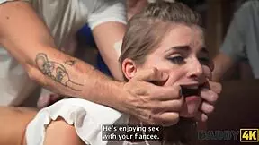 Horny old man lied about illness and fucked young girlfriend in cowgirl position