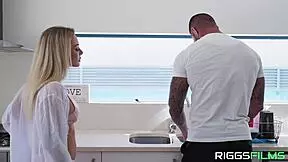 isabelle deltore fucked raw in the kitchen