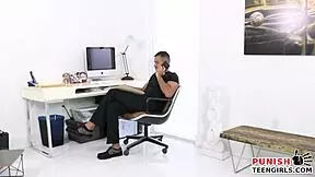 Petite Jayden Black Gets Slammed Rough