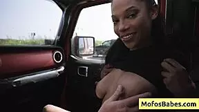 sexy ebony fingers pussy in front of horny friend?