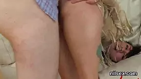 Unusual teen 18+ taken to butthole madhouse for assfucking and ass licking treatment