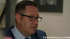 Kenna James in Stranger Than Fiction Hardcore Cumshot Scene