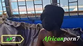 Pounding Her Hairy Pussy With Big Black Cock All Day 😩