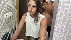 stepfather starts caressing hair and enters while mother is at work