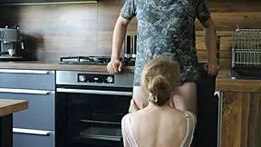 My roommate fucks me hard and I orgasm twice