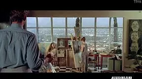 madeleine stowe shines in short cuts 1993 with her topless retro scene. a true celebrity nude moment.