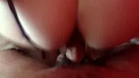 Intense hardfuck with young czech teen in doggystyle, her pussy wet and ass bent over.