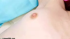 red haired model flaunts her sexy body for casting, wow! 🔥