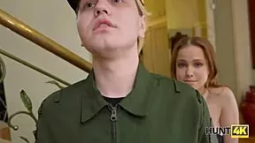 russian girl feels cuckold emotions during assfucking on sofa