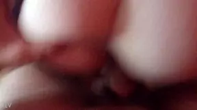 Intense hardfuck with young czech teen in doggystyle, her pussy wet and ass bent over.