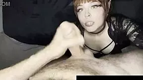 Cute goth cosplayer gets facefucked by a monster cock, swallowing and spitting cum in casual encounter.