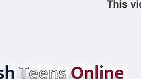 gorgeous 18 year old student masturbates