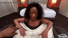 i saw this mini ebony queen take huge bbc, must see!