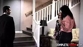 this horny teen is getting jizzed all over in high definition