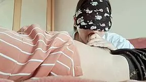 Malay celebrity enjoys intimate time with her boyfriend in the bedroom