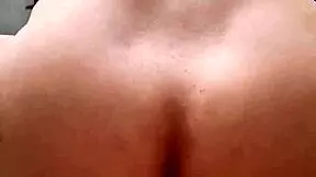 Is the skinny girl with big ass teasing the old man by sitting on his cock?