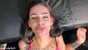 Real life porno with Alexa Throat rimming piss drinking and rough sex 💦