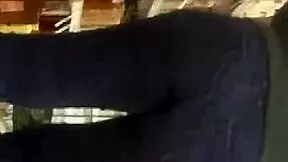 I-I got this candid shot of a teen's booty, it's so nice