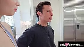 My stepsister craved sucking my dick so badly