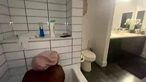 Hot shower sex with teen roommate in dorm bathing