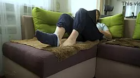 Look At Those Bare Soles, Sexy Teen!