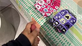 Perverted Stepfather Rubs Stepdaughter's Panties and Fucks Her Roughly