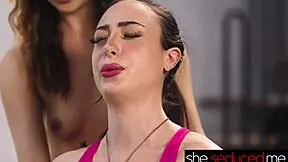 Friends turn lovers during intimate yoga class session