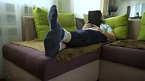 Look At Those Bare Soles, Sexy Teen!