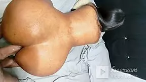 Can You Handle This Huge Ebony Ass Creampie?