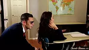 Classy dickriding passionately in fantasy roleplay