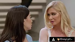 mommys girl - milf serene siren & stepbae chloe surreal get very intimate after lesbian reveal