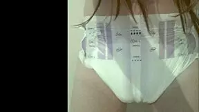 Slideshow Of Diaper Girl Kayla In Wet Scenes