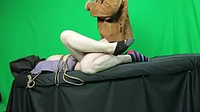 Watch Scarlett Johnson Get Fucked Hard by Jason Vorhees! She's Choking on That Cock!