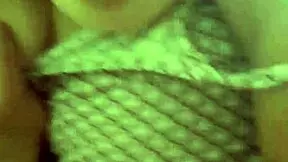 Big tits stepsister in dress gets bent over