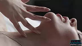 Asian Teen Model Tia Poses Intensely In Sexy Lingerie On Bed