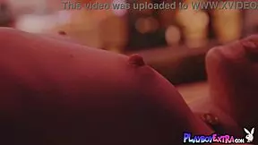 This passionate all-natural blonde teen began posing on the bar counter, slowly undressing to reveal her small tits