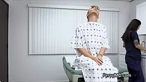 i can’t believe doctor’s checkup turned into a wild threesome