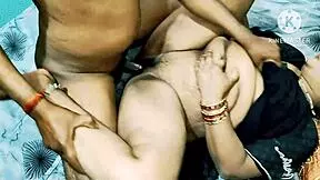 Come on, Indian desi bhabhi, bend over for that rough fuck from neighbor boys with your big ass.